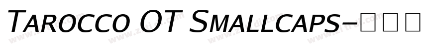 Tarocco OT Smallcaps字体转换